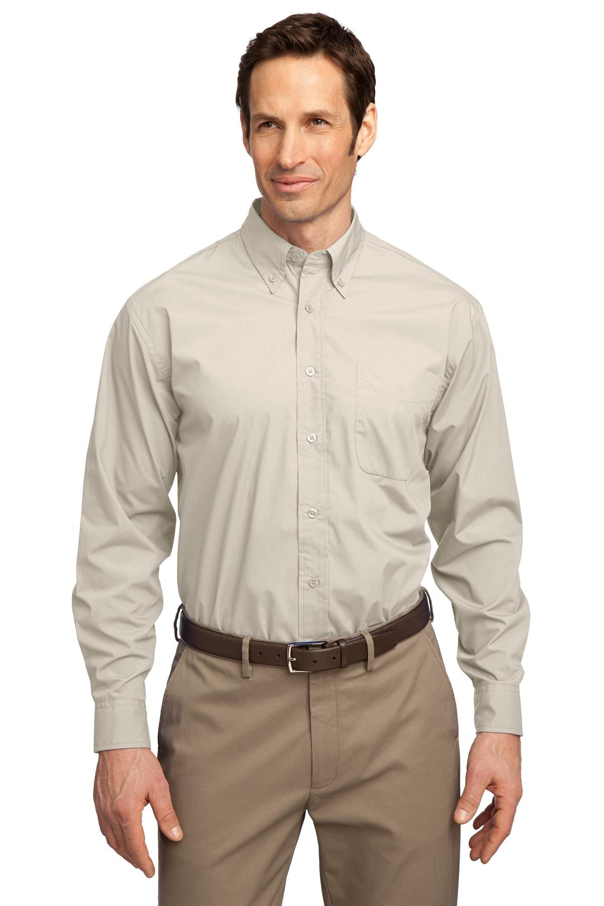 Port Authority® Long Sleeve Easy Care Soil Resistant Shirt