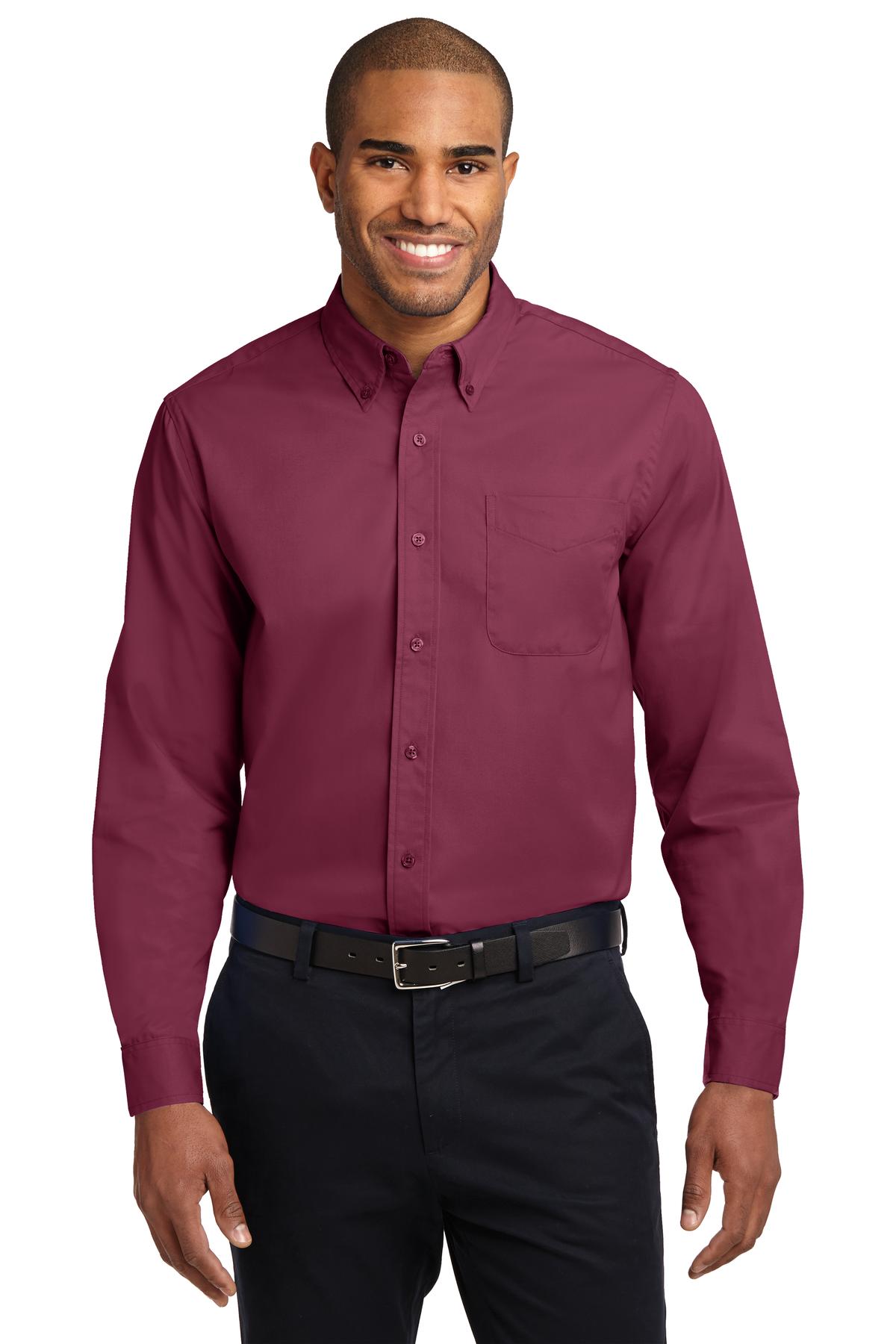 Port Authority® Extended Size Long Sleeve Easy Care Shirt