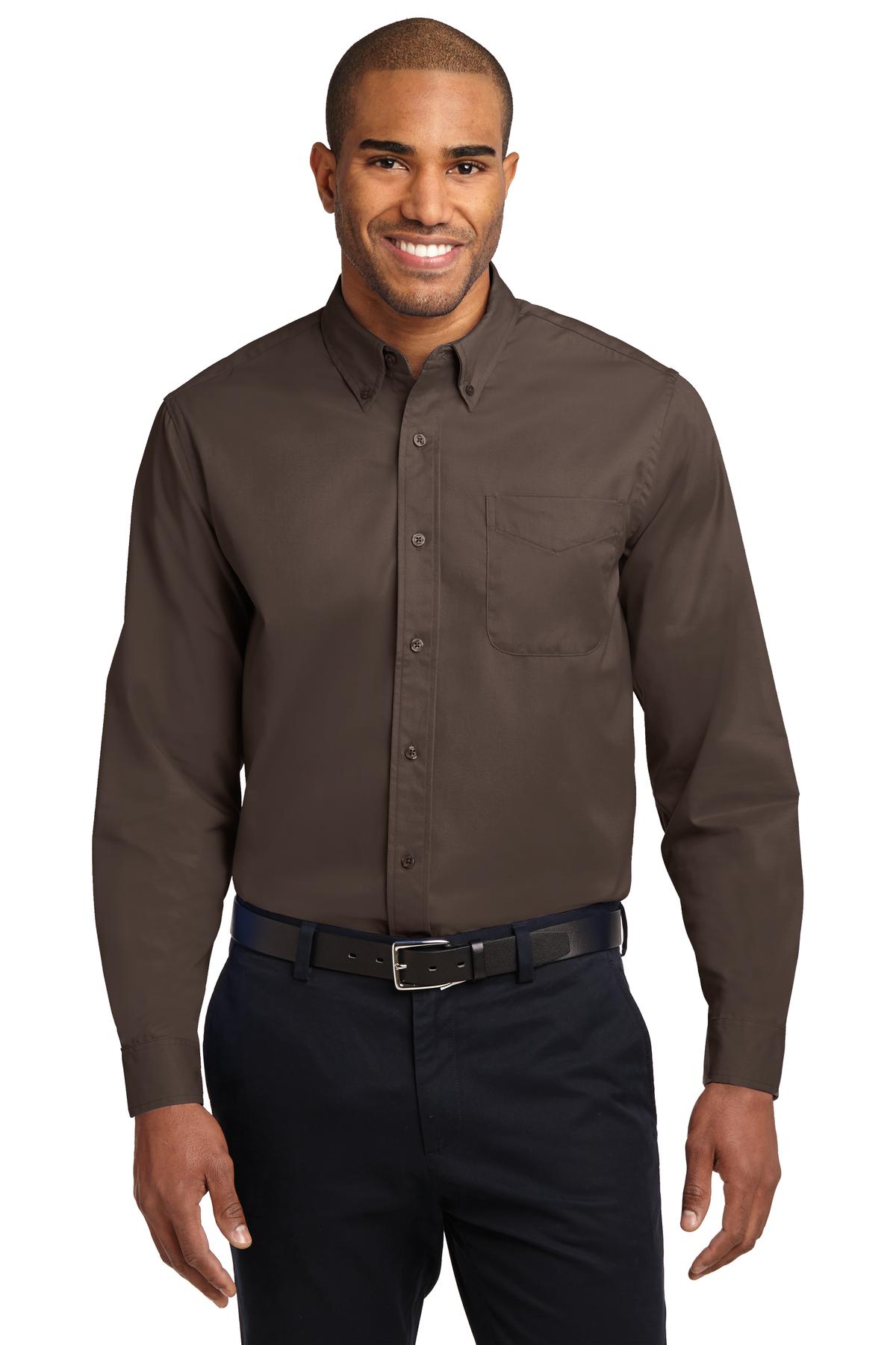 Port Authority® Extended Size Long Sleeve Easy Care Shirt