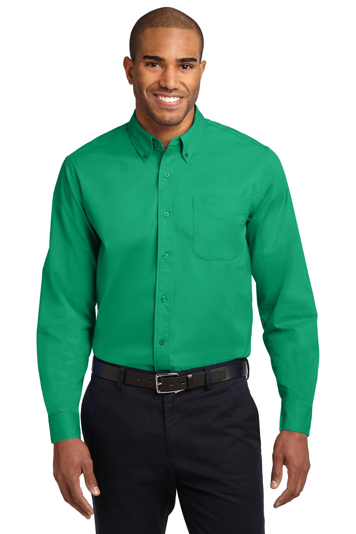 Port Authority® Extended Size Long Sleeve Easy Care Shirt