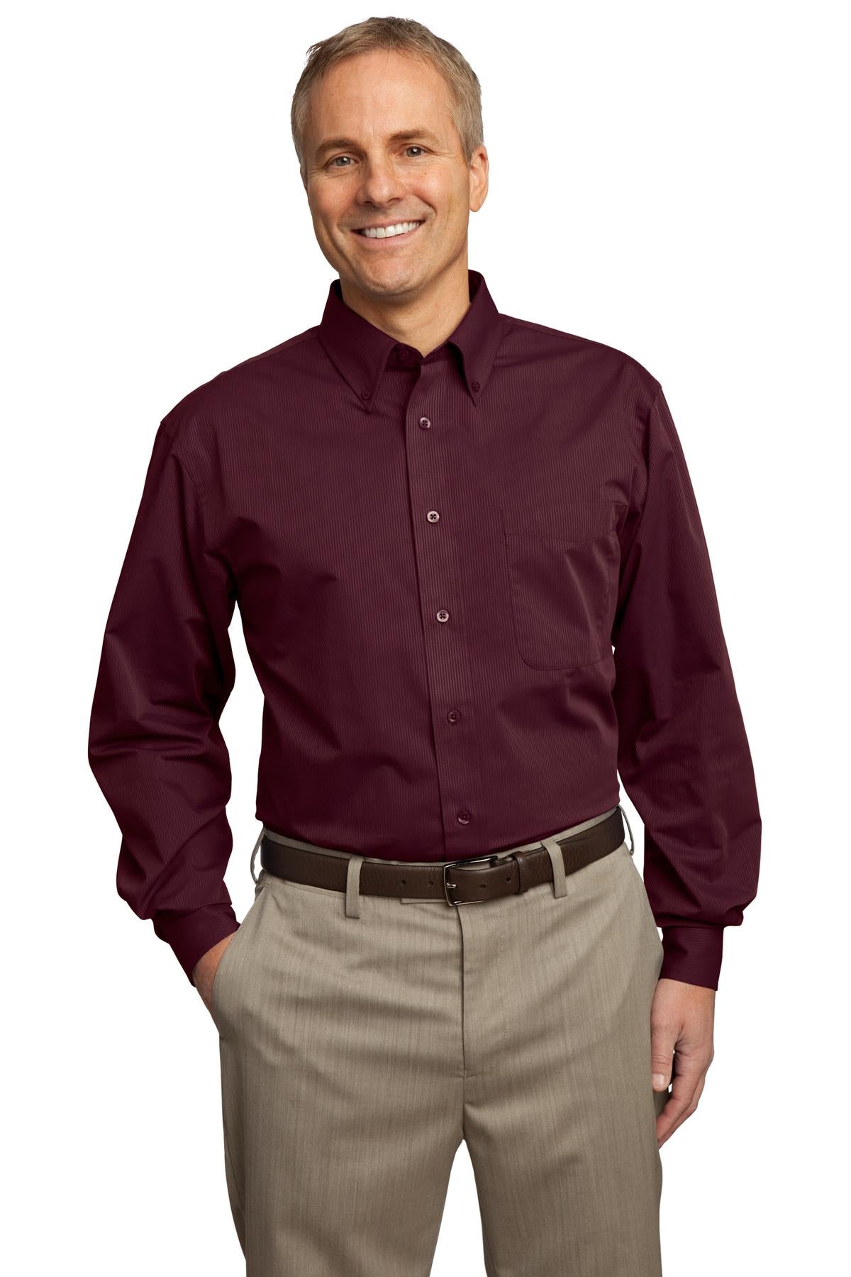 Port Authority® Tonal Pattern Easy Care Shirt