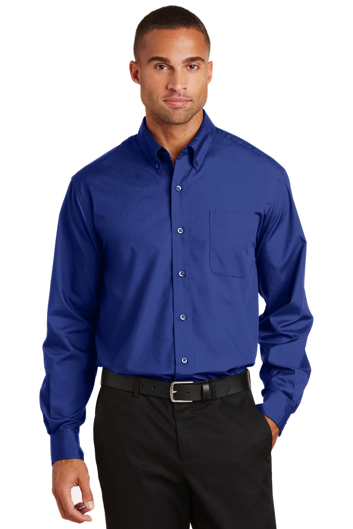 Port Authority® Long Sleeve Value Poplin Shirt