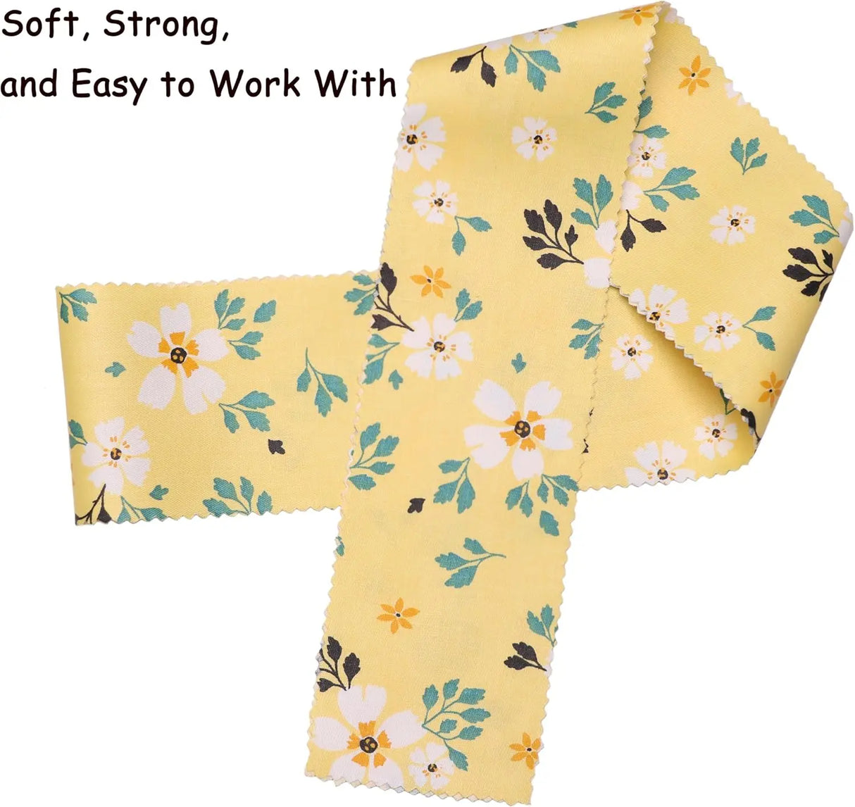 40 pieces of jelly roll fabric strip for quilting, 2.56 × 19.75 inch pre cut printed cotton fabric set, fine fabric quilting str