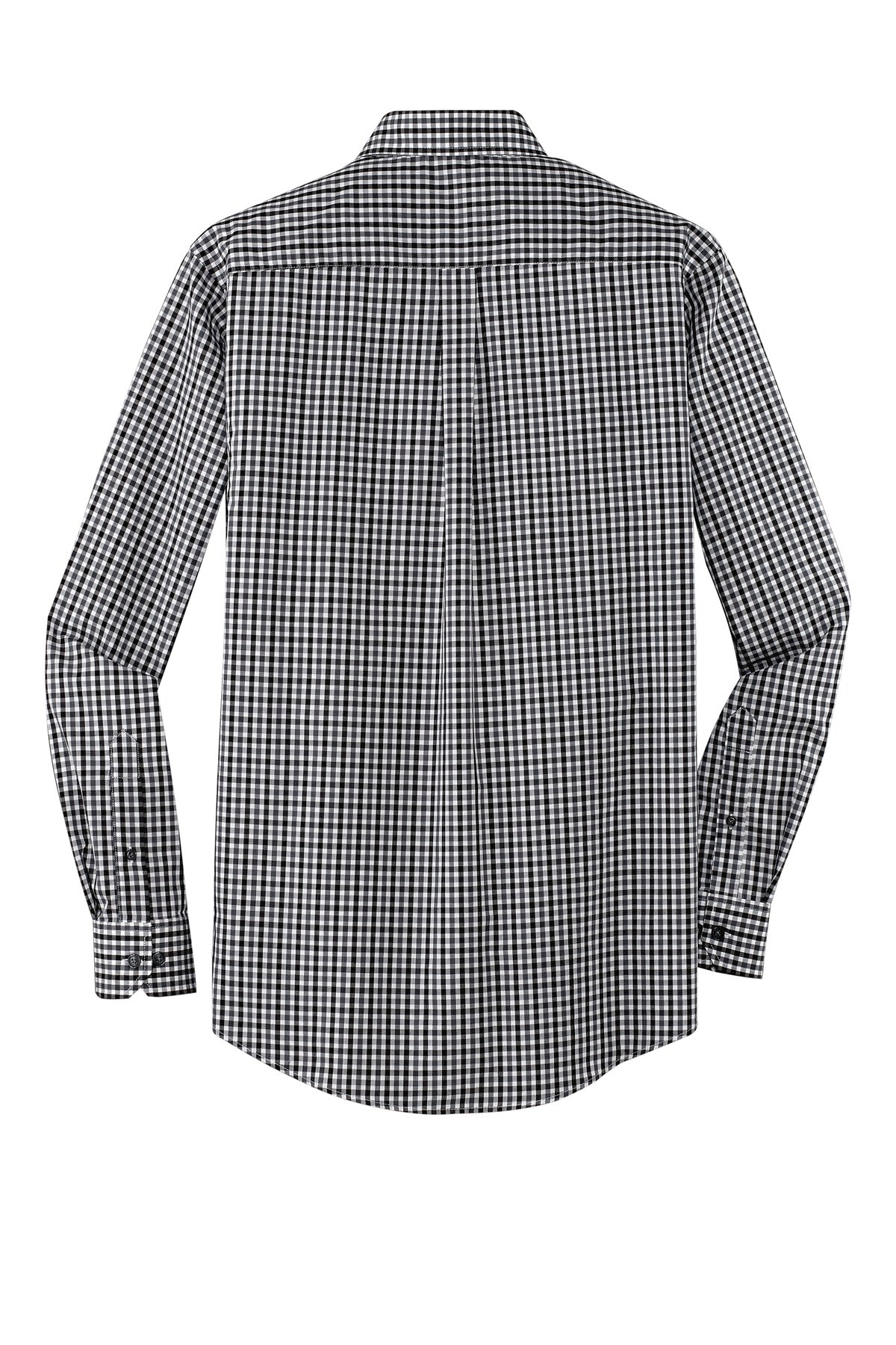 Port Authority® Long Sleeve Gingham Easy Care Shirt