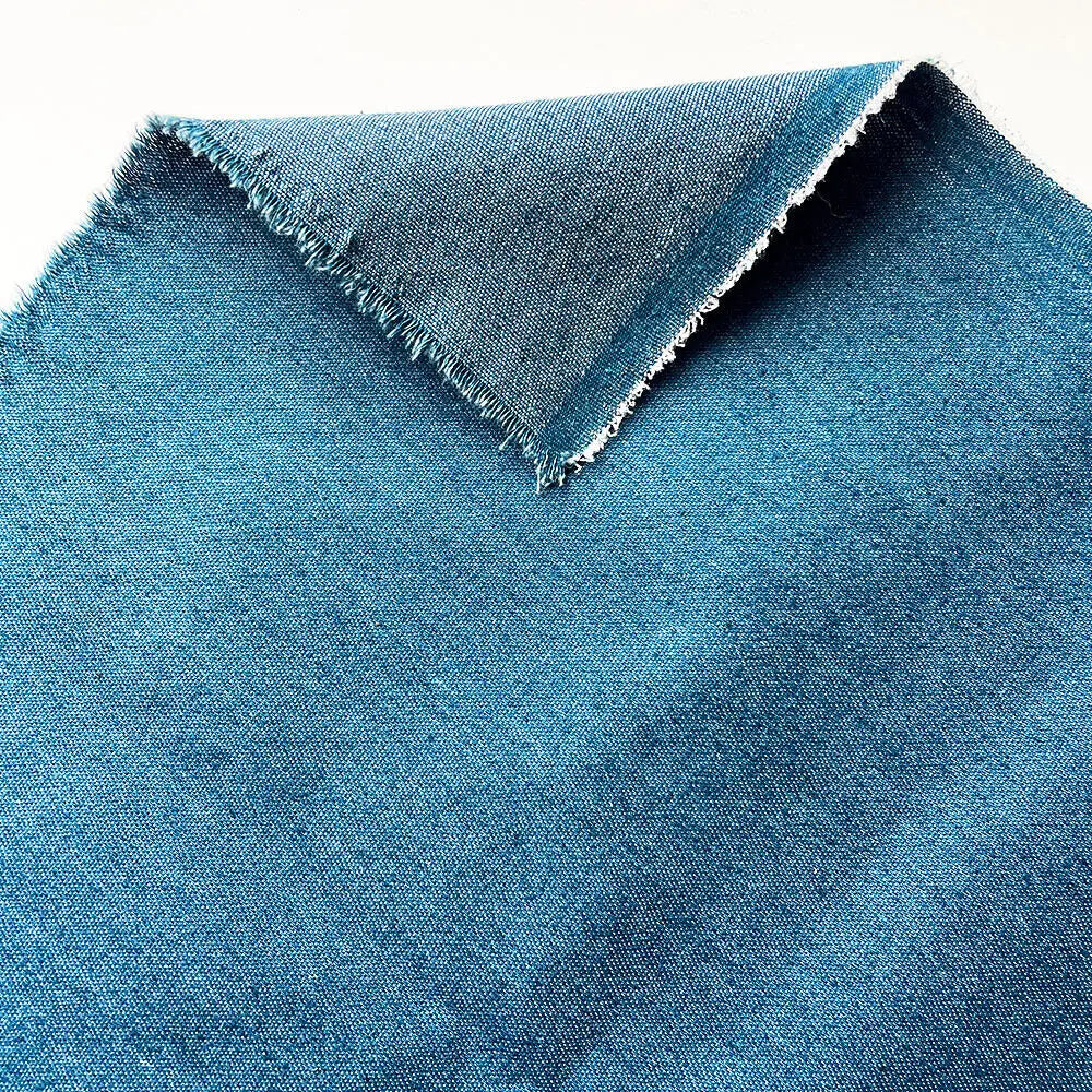 45x145CM Cotton Denim Fabric For Sewing Thin Soft Washing Cloth For DIY Dolls Clothing Jeans Dress Bag Cap Apron Crafts Material