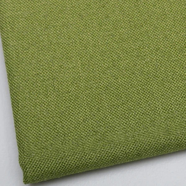 Thickening Solid Color Polyester Linen Fabric Dust-proof Coarse Fabric Canvas Sofa DIY Curtains Tablecloths Seat Cushions Fabric