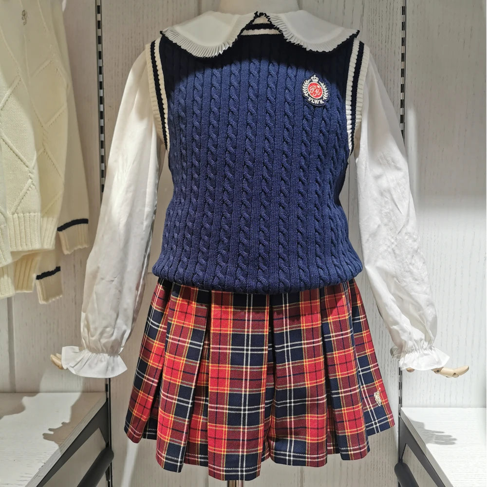1-3 Yard Medium Thick Classic and Stylish Scottish Checks Polyester Cotton Fabric for Sewing Ladies Skirt,Tartan Designer Fabric
