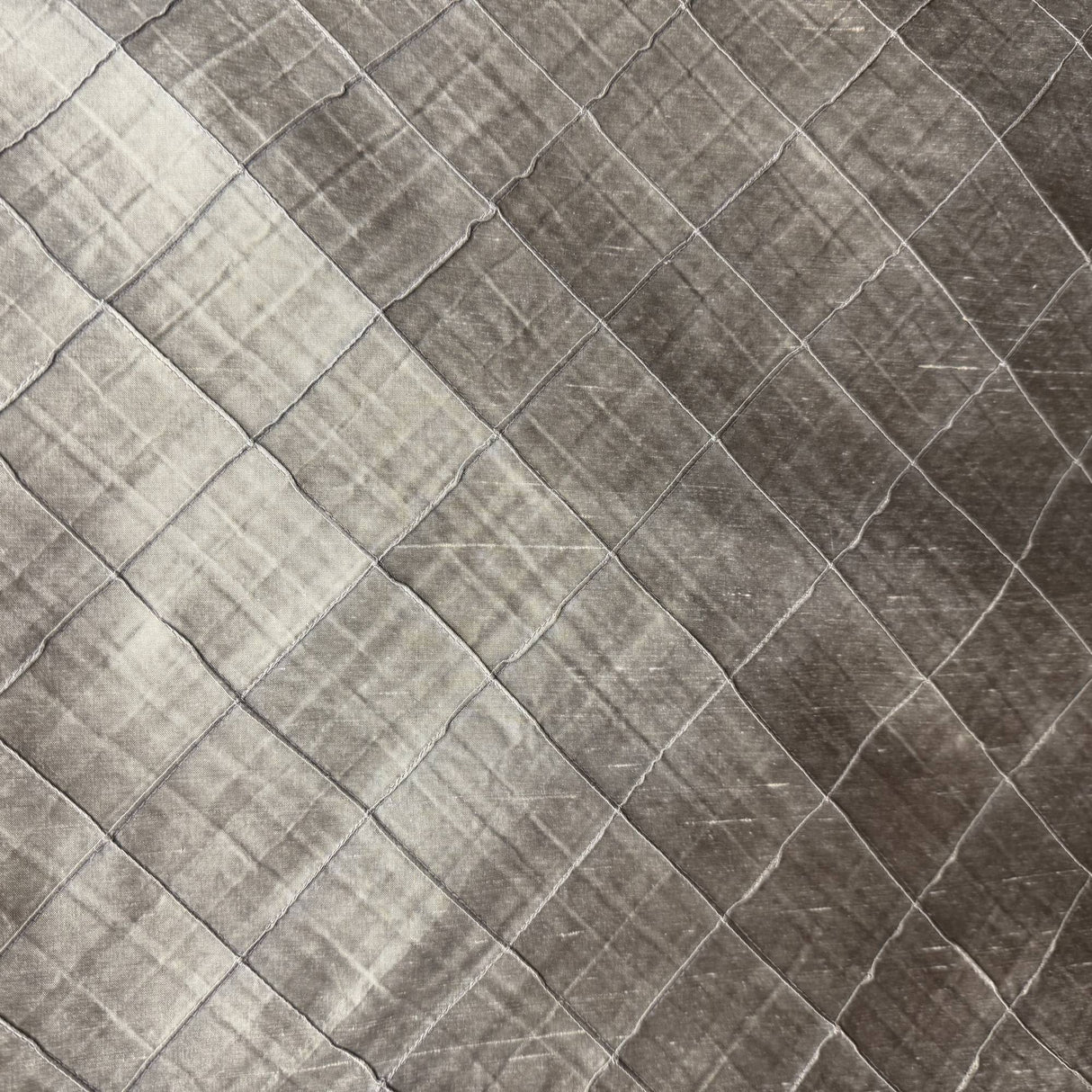 Sachi Silk Fabric - Solid Quilted Small Diamond, 54" Width (1 Yard)