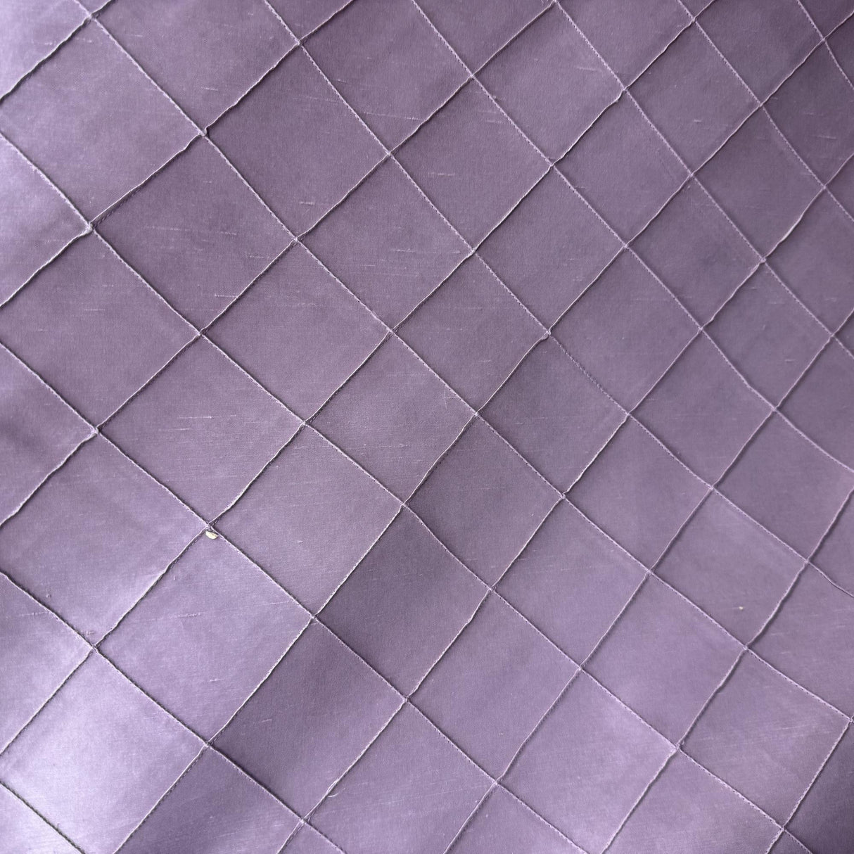 Sachi Silk Fabric - Solid Quilted Small Diamond, 54" Width (1 Yard)
