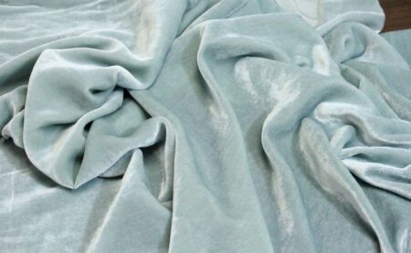 1 Yard Premium Silk Rayon Velvet Fabric Luxurious Soft Texture for Apparel and Upholstery 45 Inch Width