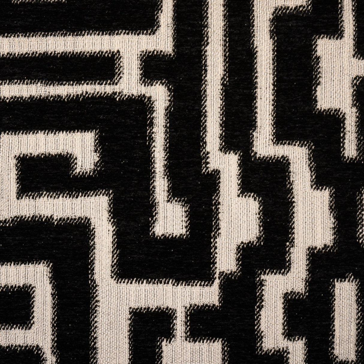Chenille Upholstery Fabric Santorini Jacquard