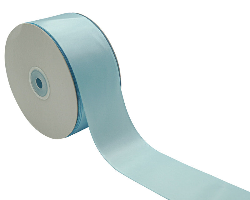 2" x 50 yards Blue Single Face Satin Gift Ribbon - Pack of 5