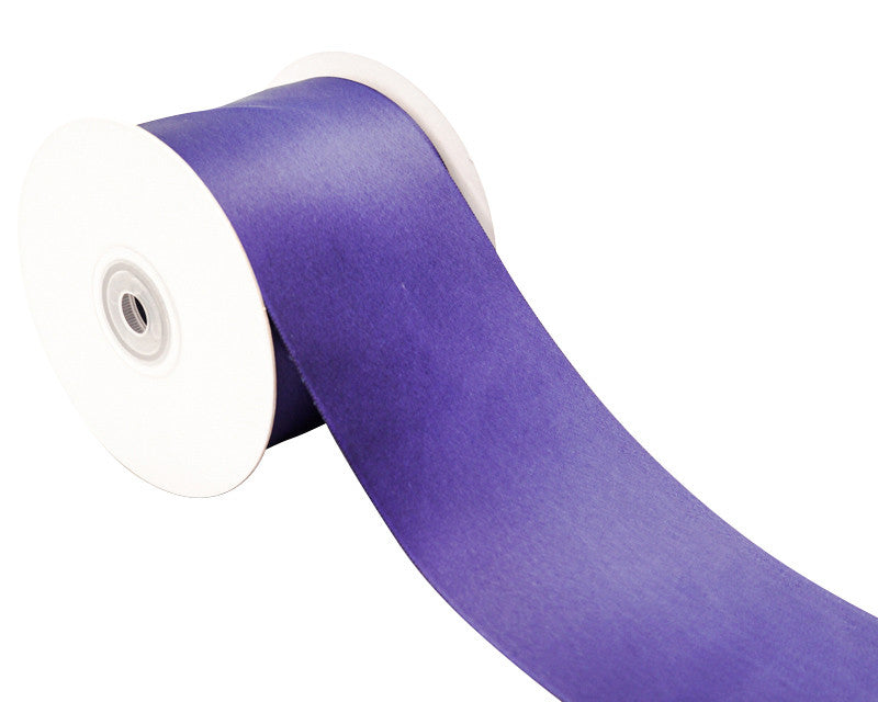 3"x 25 yards Navy Blue Single Face Satin Gift Ribbon - Pack of 3