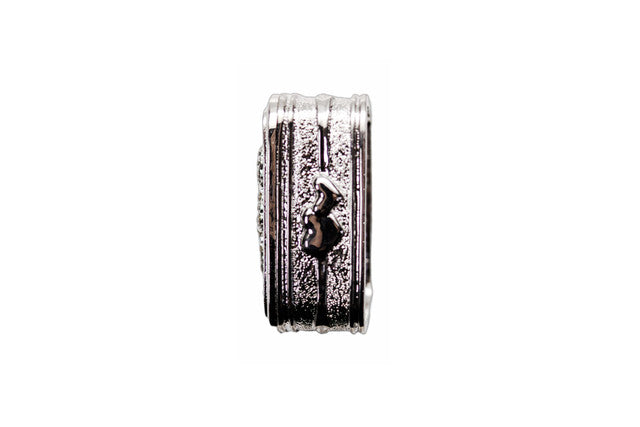 Silver Double Heart Rectangle Arras Box Coin Set 2.25 Inch