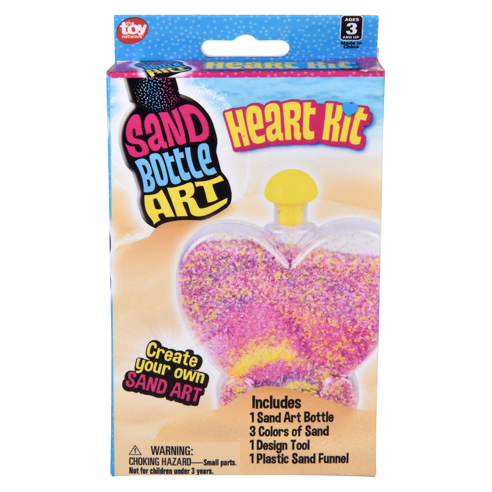 Heart Sand Art Kit (1 Dozen)
