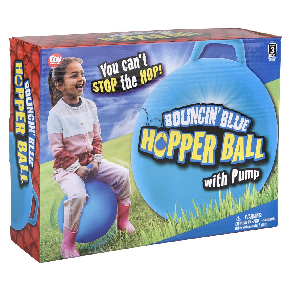 Blue Hopper Ball 18"