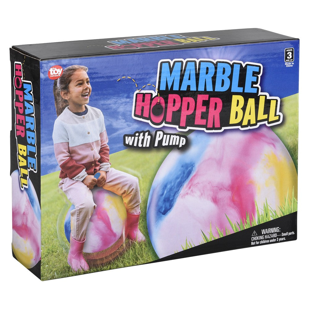 Hopper Ball 18" Multi Marble