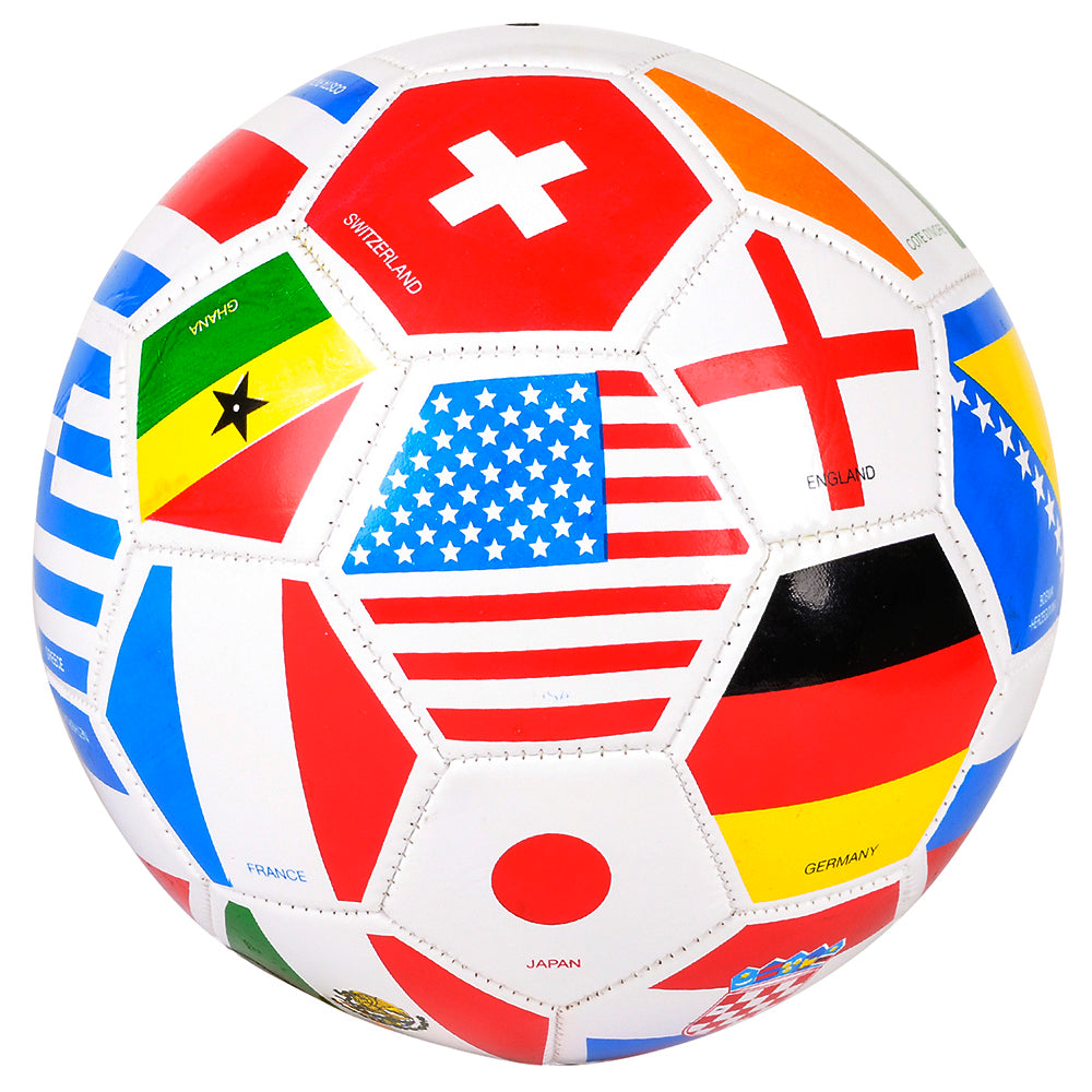World Flag Soccer Ball Size 5