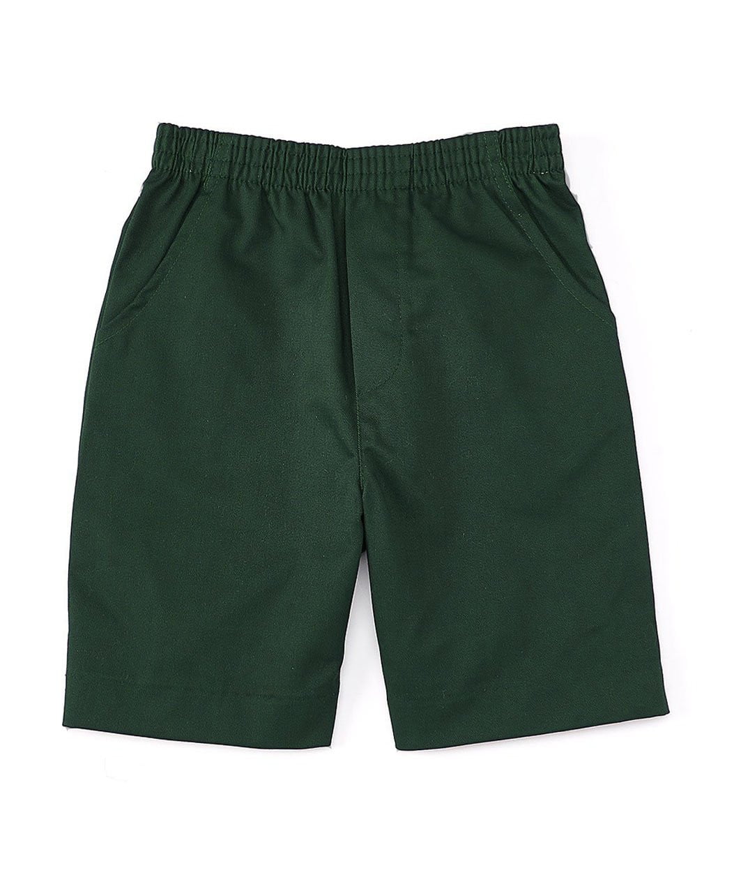 Boys All Elastic Waist Pull-Up Shorts - Boys Uniform Bottoms, Color Options, Size Options (1 Piece)