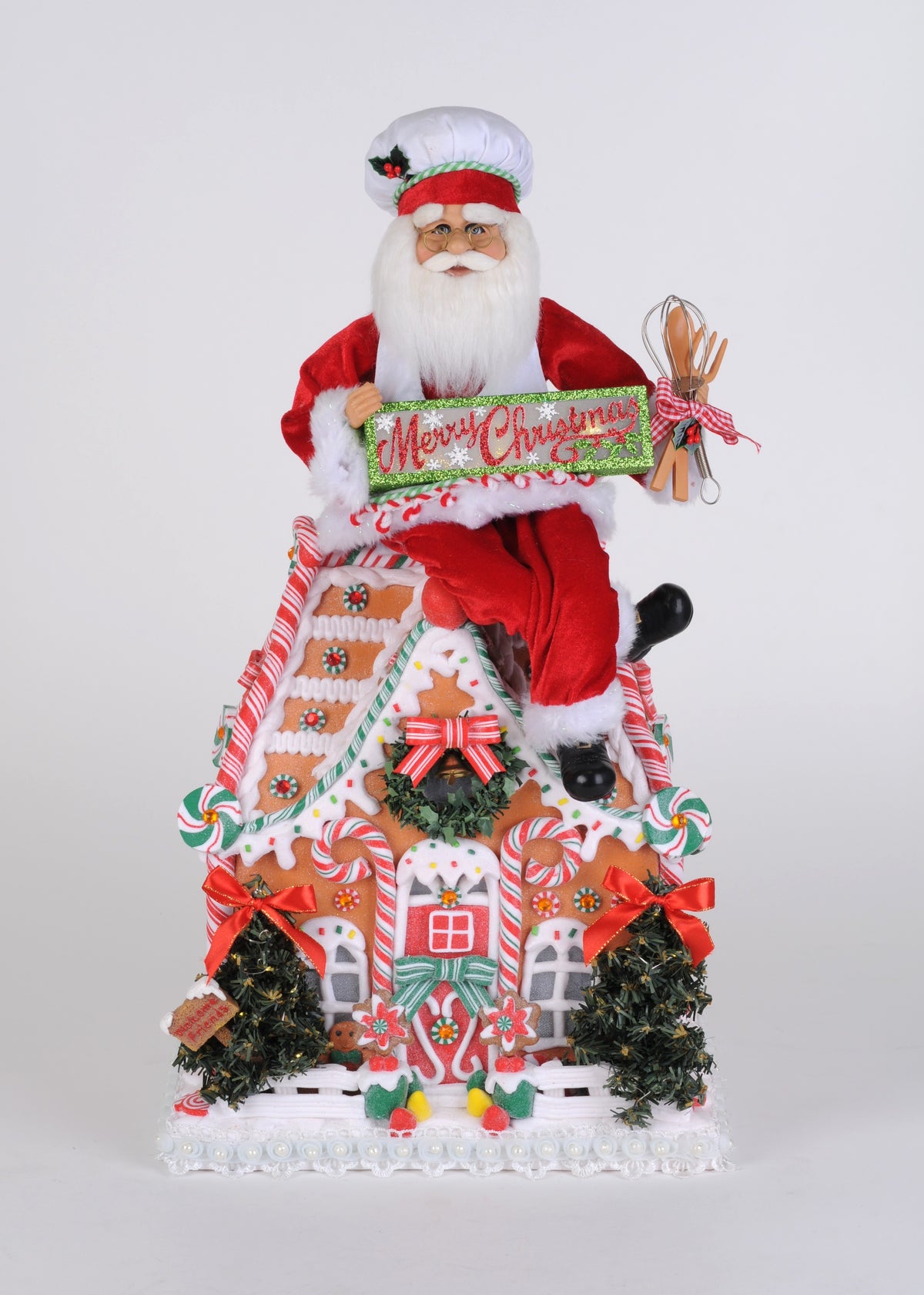Lighted Homemade Goodies Gingerbread House