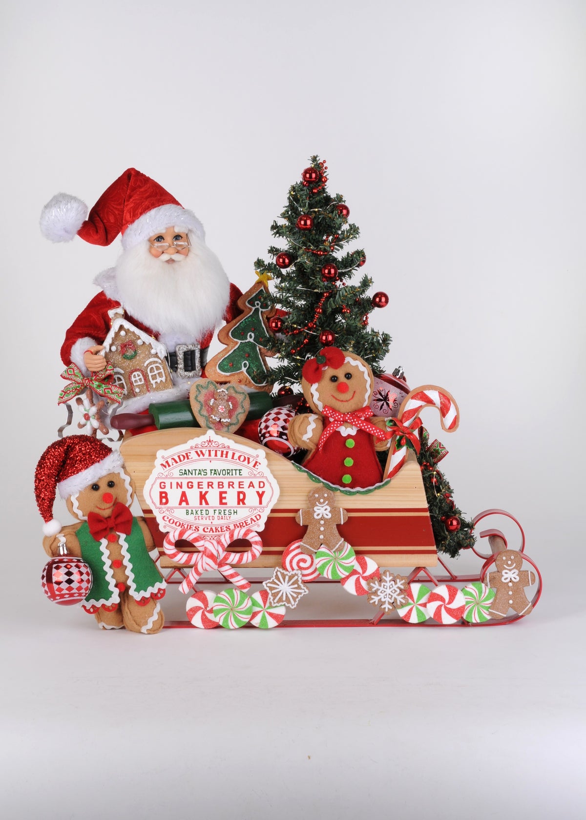 Lighted Gingerbread Bakery