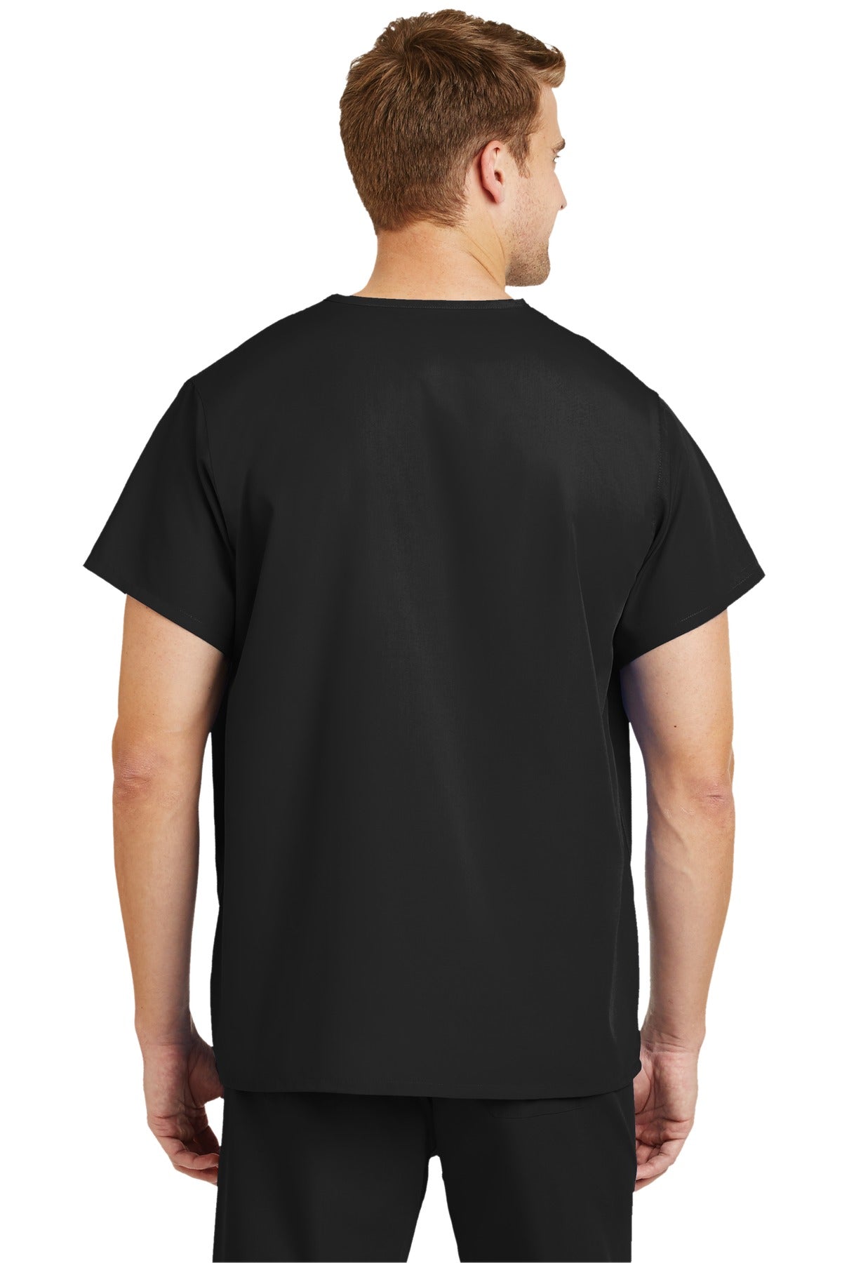 DISCONTINUED Unisex V-neck Scrub Top SCRUBTOP