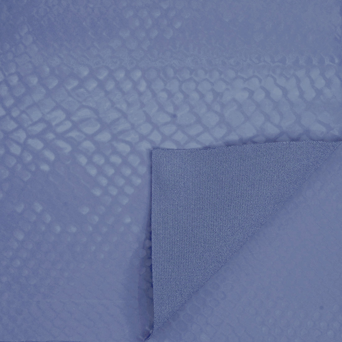 Serpent Polyester Spandex Slick Vinyl Fabric - Snake Skin Inspired Pattern, 54" Width (1 Yard)
