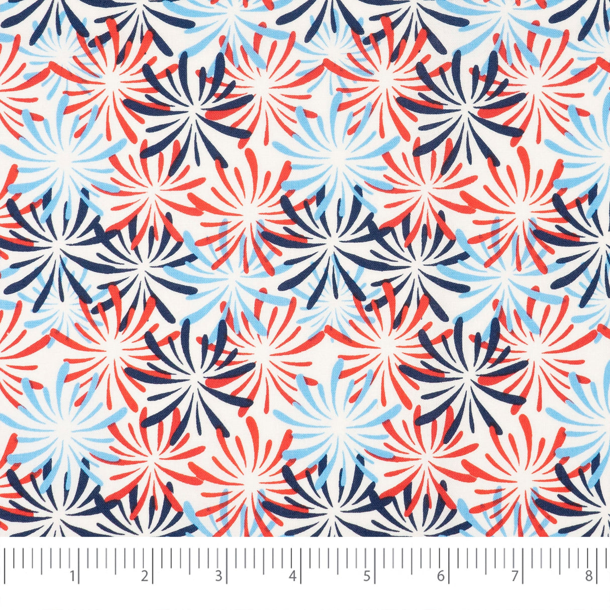 SINGER 100% Cotton Fireworks Print Fabric by the Yard