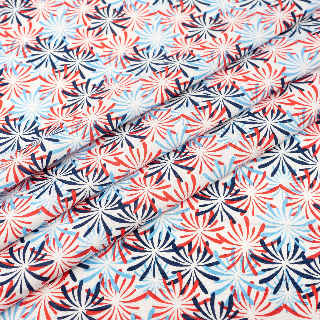 SINGER 100% Cotton Fireworks Print Fabric by the Yard