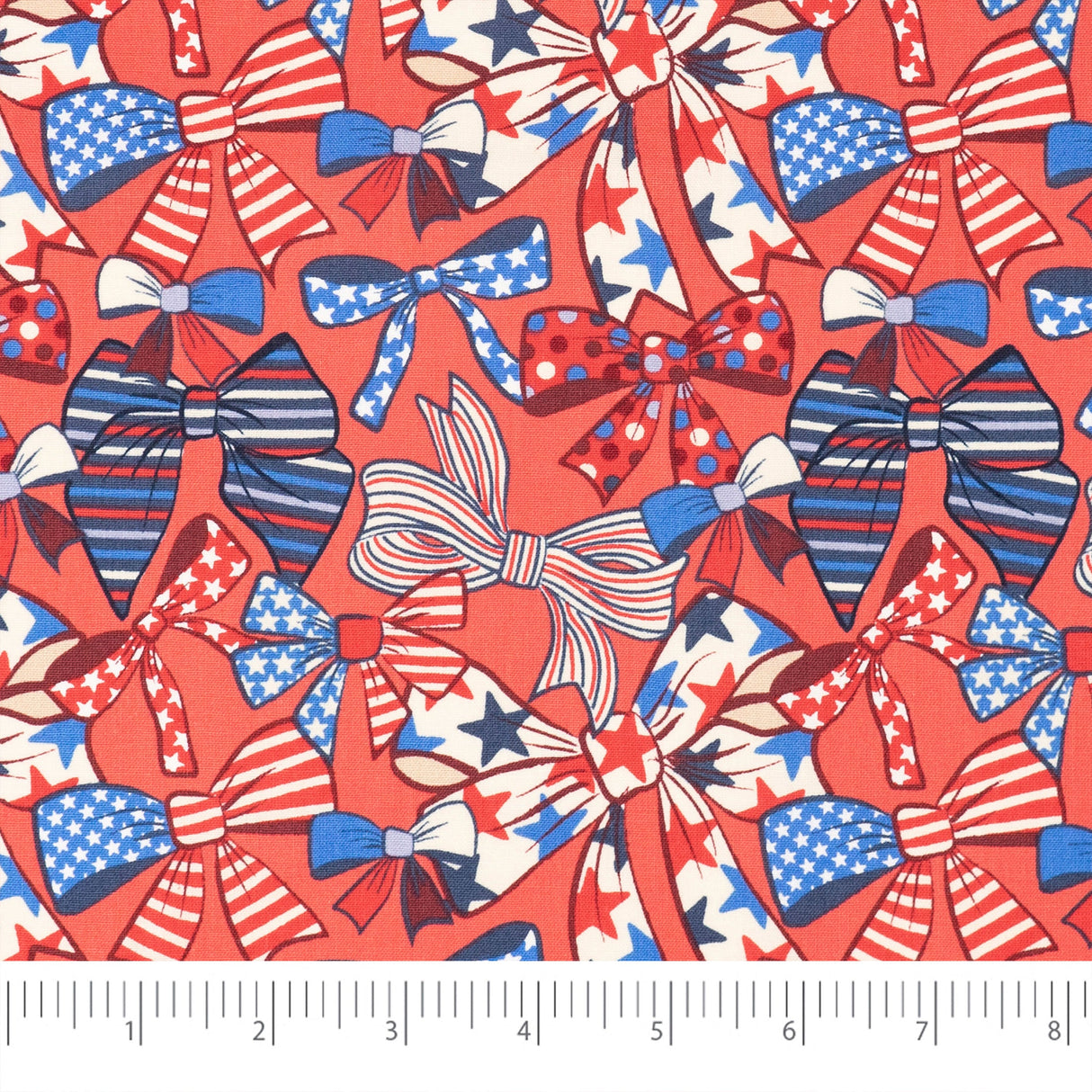 SINGER 100% Cotton USA Ribbons Fabric by the Yard