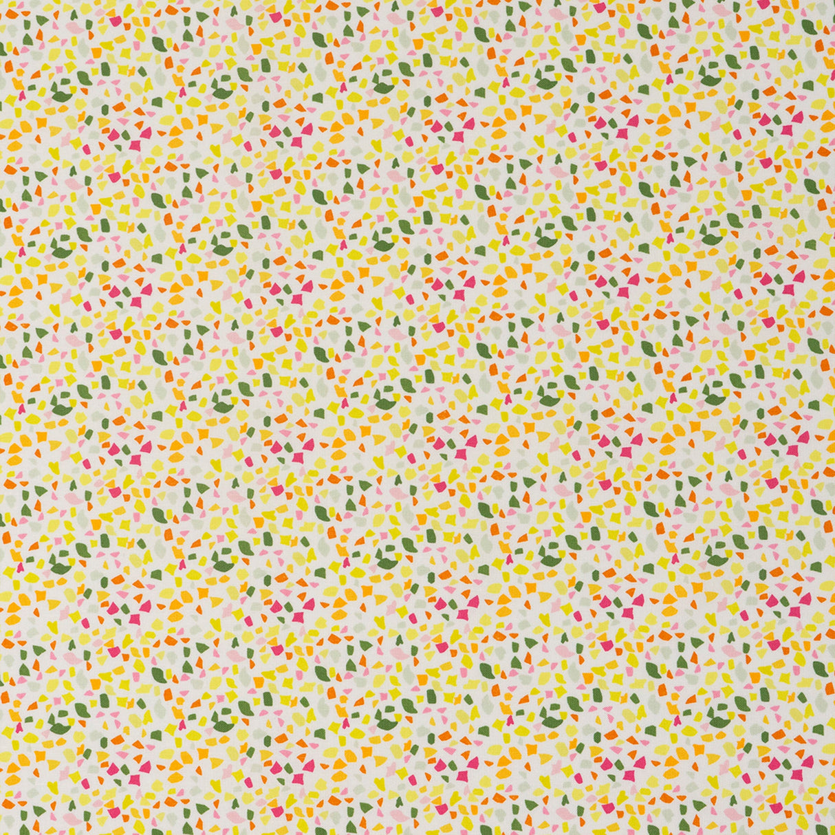SINGER 100% Cotton Yellowparty Confetti Fabric by the Yard