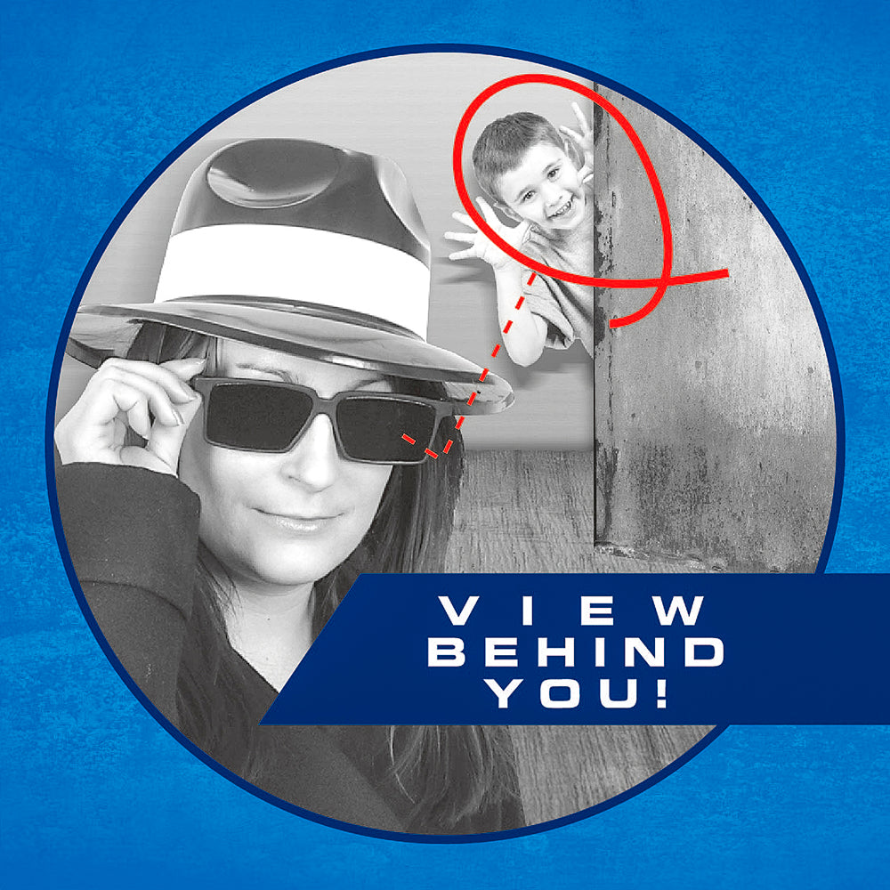 Spy Look Behind Sunglasses (1 DZ)