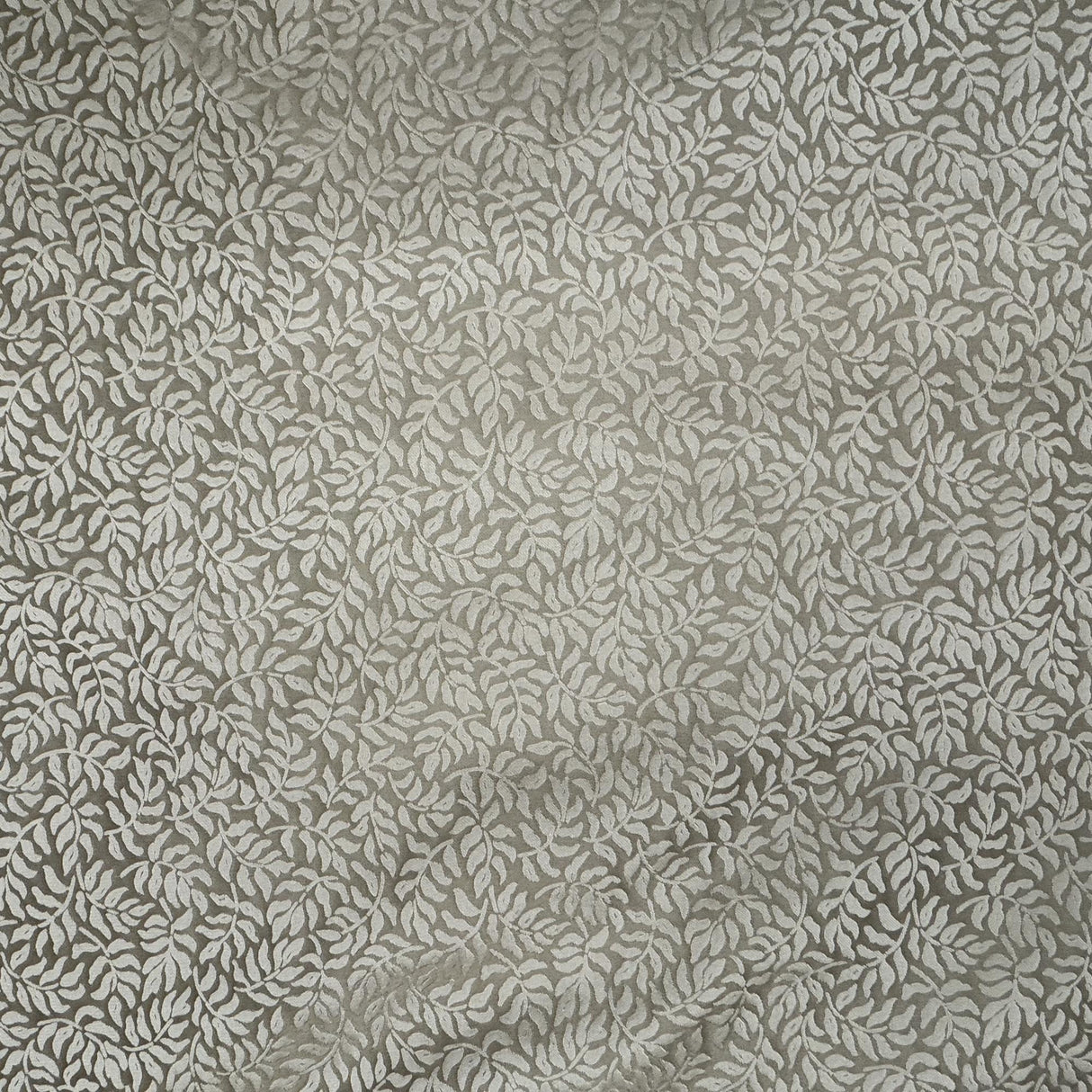 Shasta Silk Fabric - Tone-On-Tone Jacquard Floral, 54" Width (1 Yard)