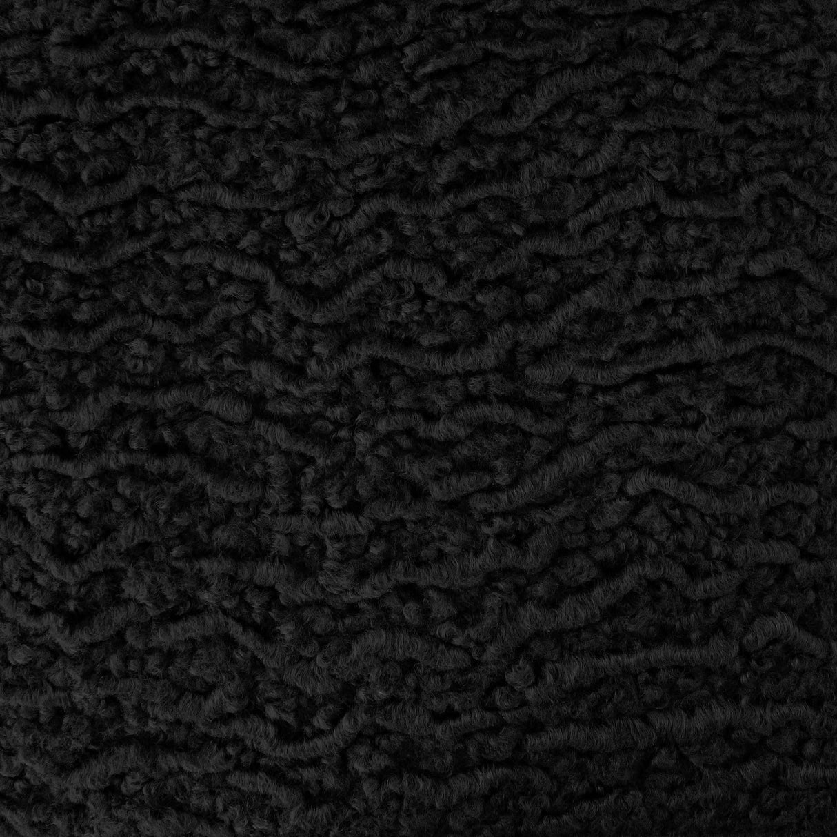 Sherpa Boucle Polyester Fabric - Ivory, Gray, Denim, Black, 57" Width (1 Yard)