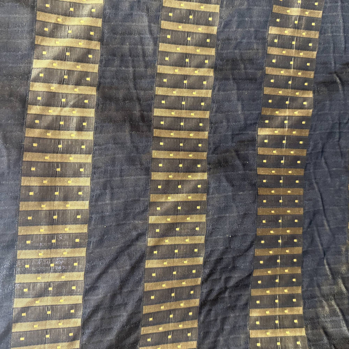 Silva Silk Fabric - Striped, 55" Width (1 Yard)