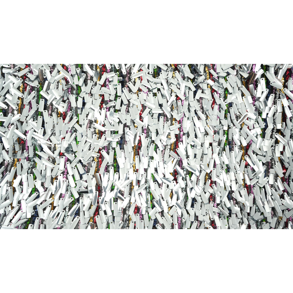 Stretch Mesh Sequin Fabric Colorful