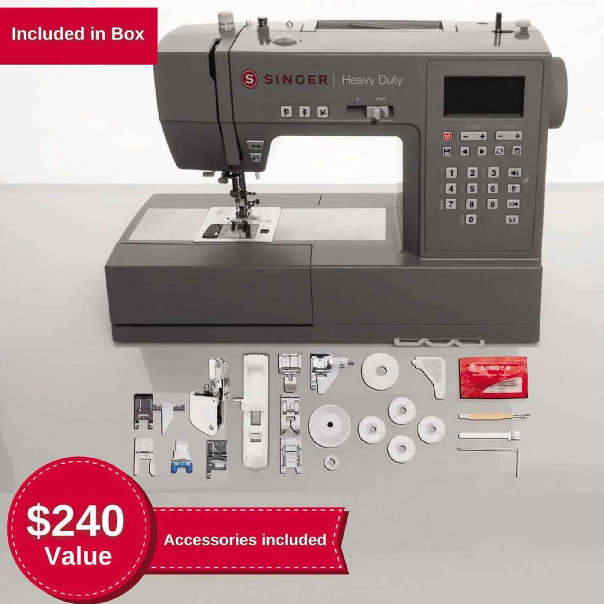 Heavy Duty Computerized Sewing Machine