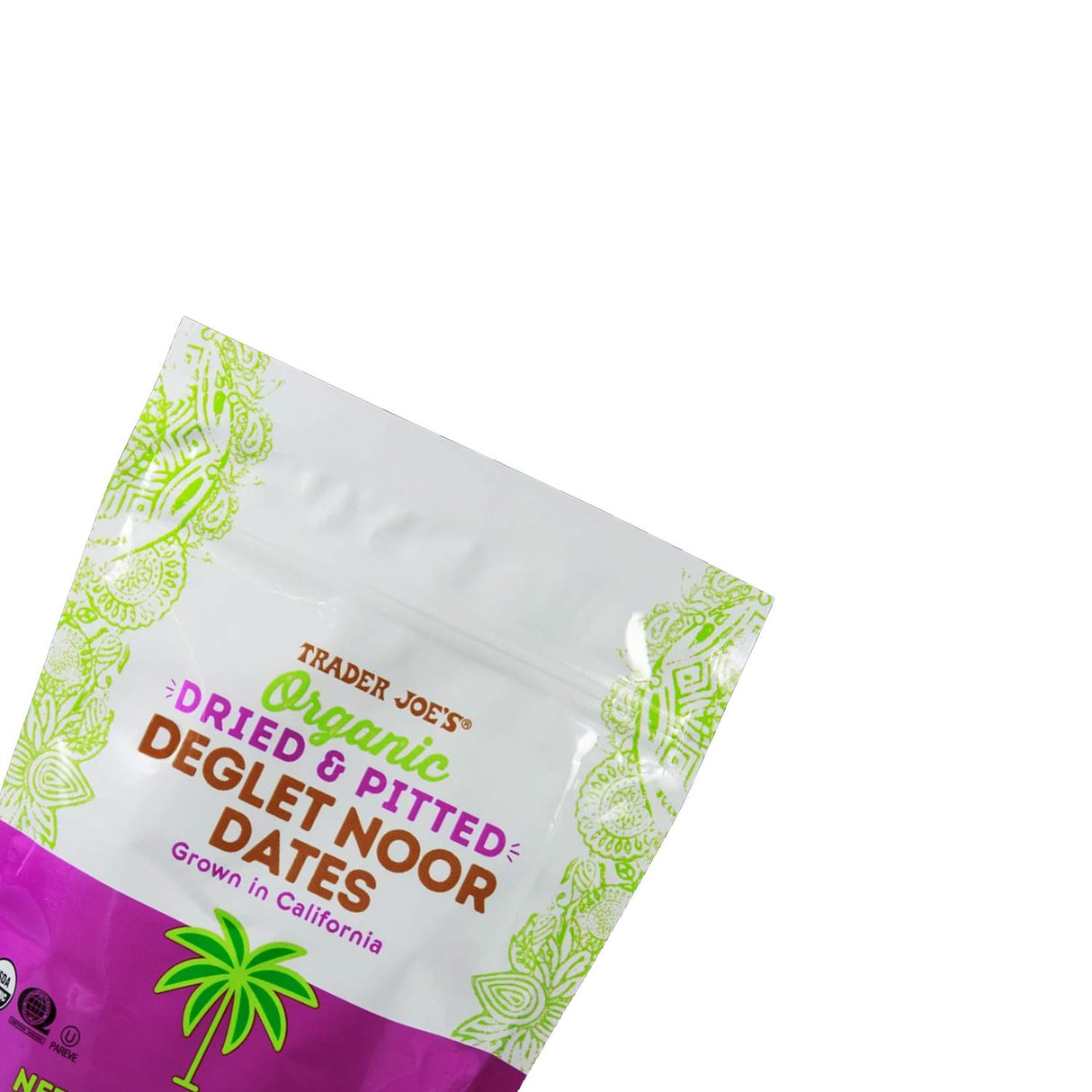 Trader Joe’s Organic Dried & Pitted Deglet Noor Dates 8 Oz