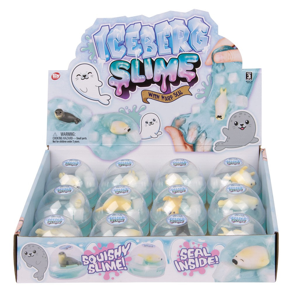 Arctic Iceberg Harp Seal Slime (12 PC Display)