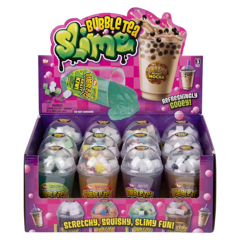 Bubble Tea Slime (12 PC Display)