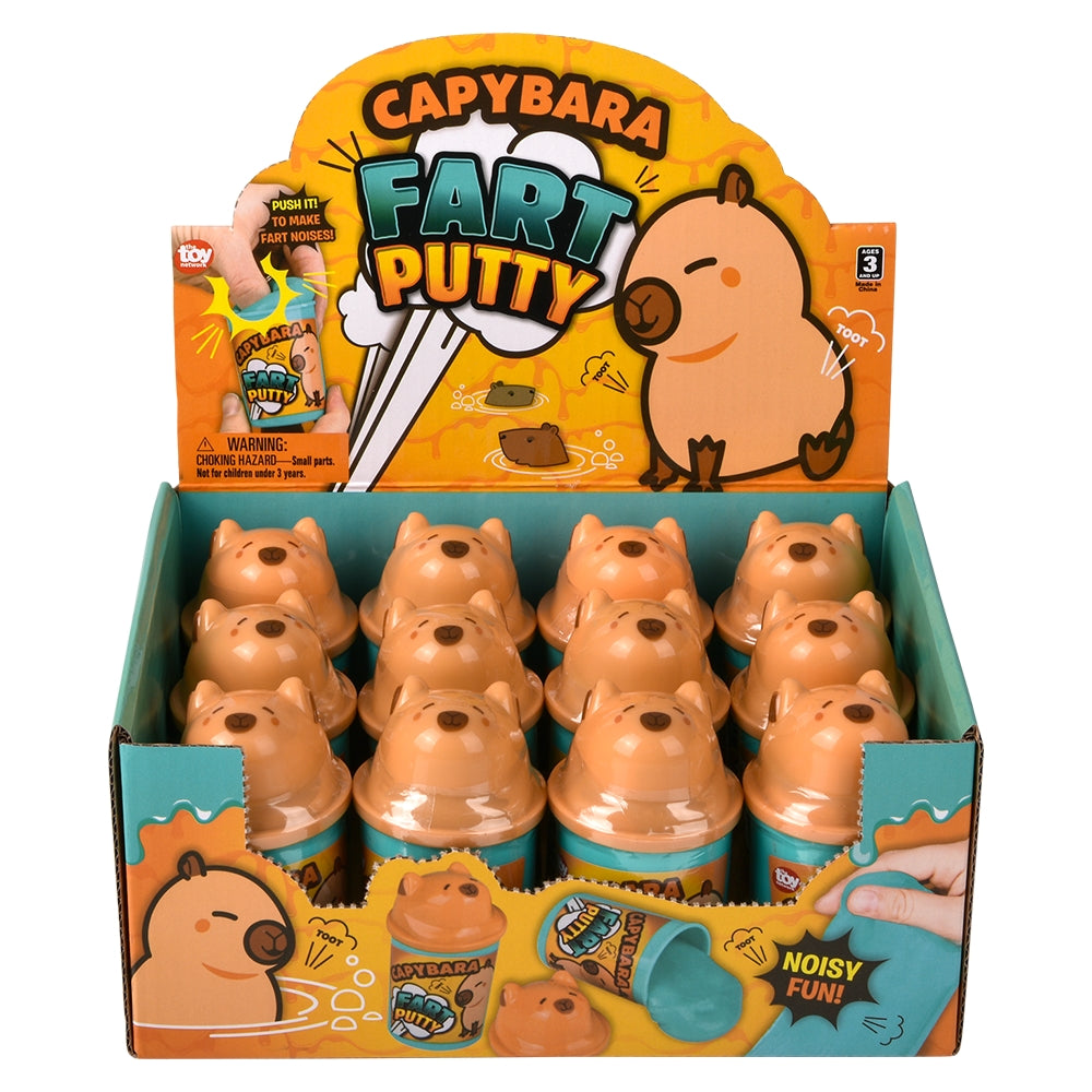 Capybara Fart Putty 12ct (1 DSP)