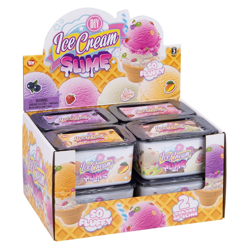 DIY Ice Cream Clay Slime 8ct (1 DSP)