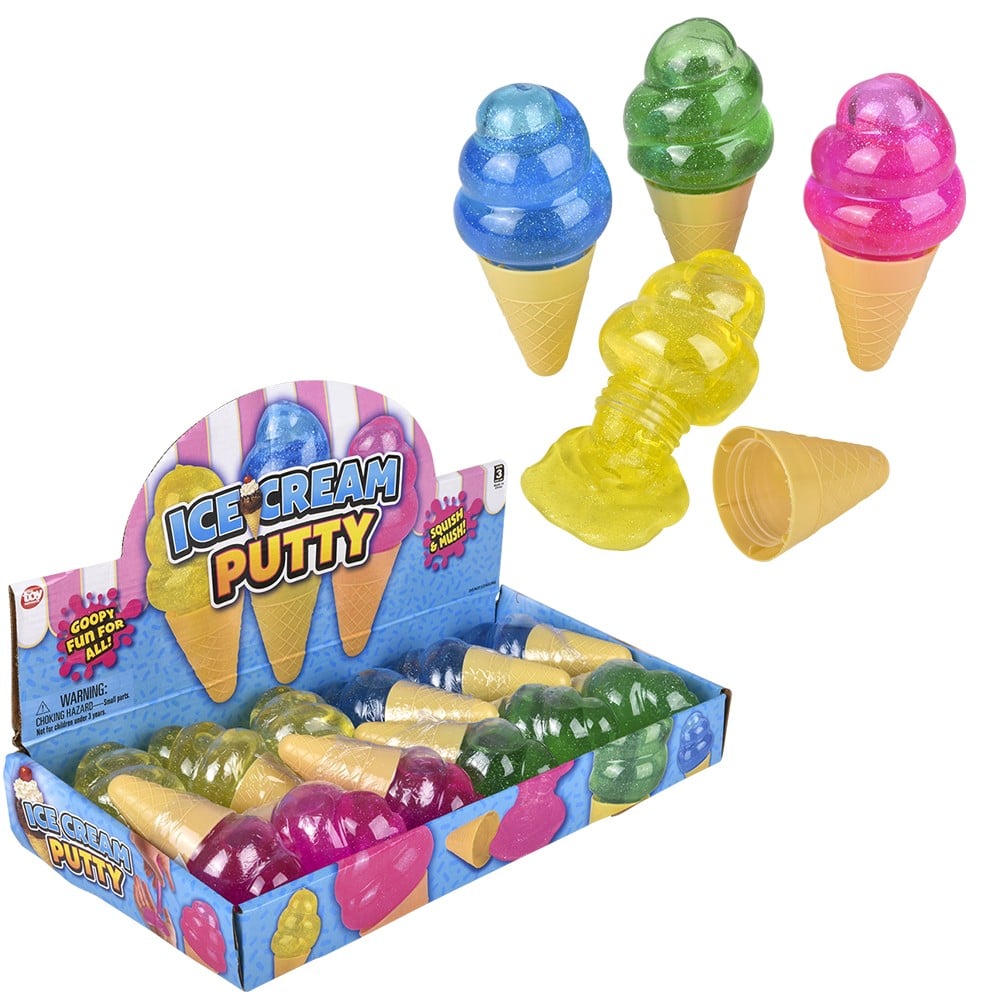 Ice Cream Putty (12 PC Display)