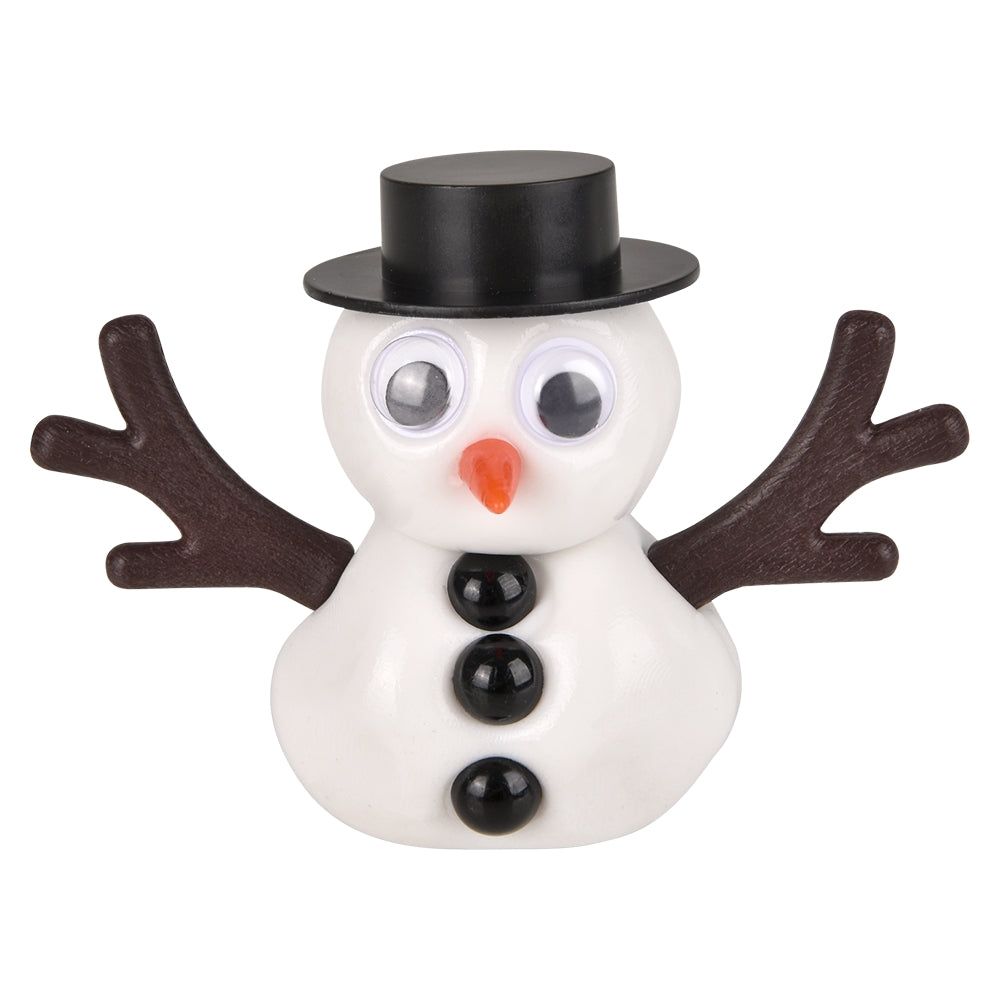 Melting Snowman Putty Toy (12 PC Display)