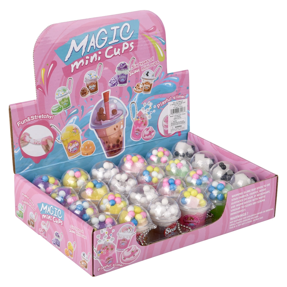 Mini Slime Cups (24ct Display)