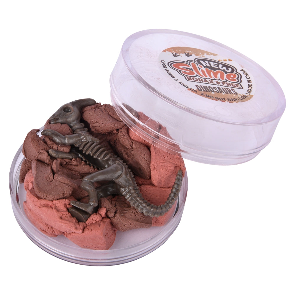 Dinosaur Fossil Play Clay Slime (24 Ct)