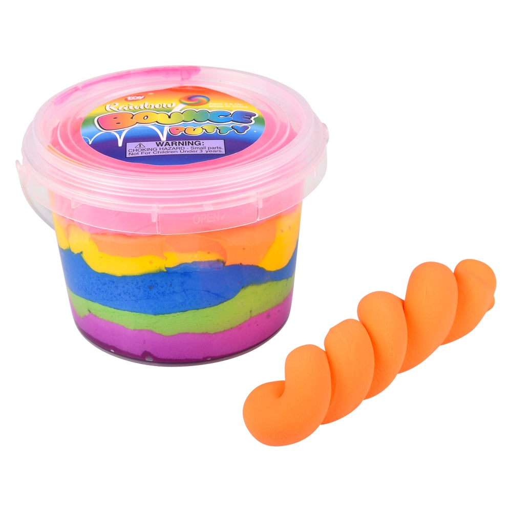 Rainbow Bouncing Putty (12 PC Display)