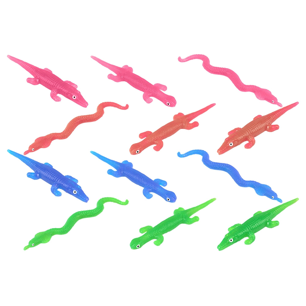Sticky Stretchy Reptile Assortment (1 DZ)