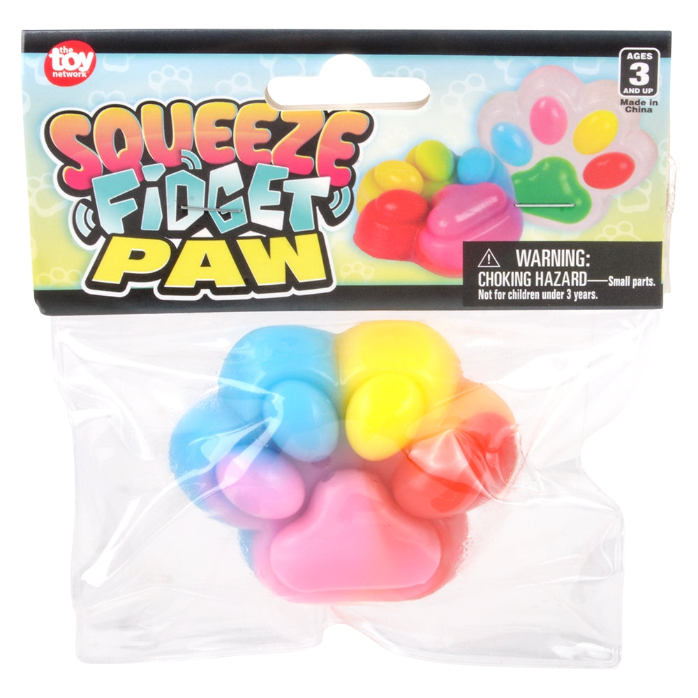 Squeeze Fidget Paw (12 Piece Display)