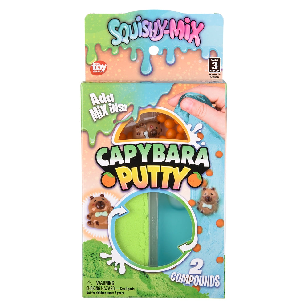Capybara Putty (12 PC Hanging Box)